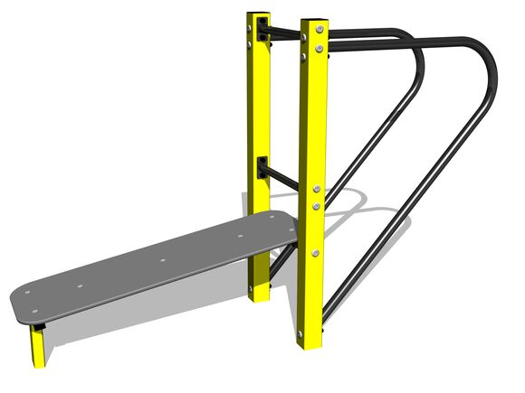 Street-Workout-Kombination WS8004YD - gelb