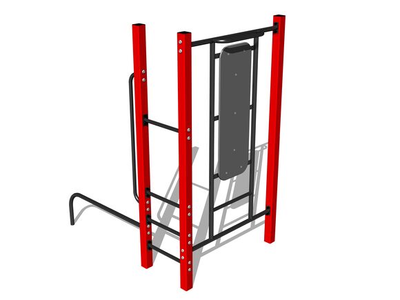 Street-Workout-Kombination WS8005RD - rot