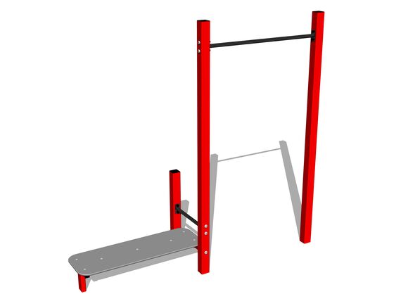 Street-Workout-Kombination WS8007RD - rot
