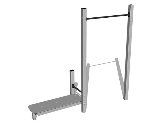 Street-Workout-Kombination WS8007SD - silber