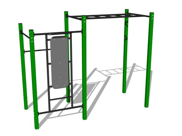 Street-Workout-Kombination WS8010GD - grün