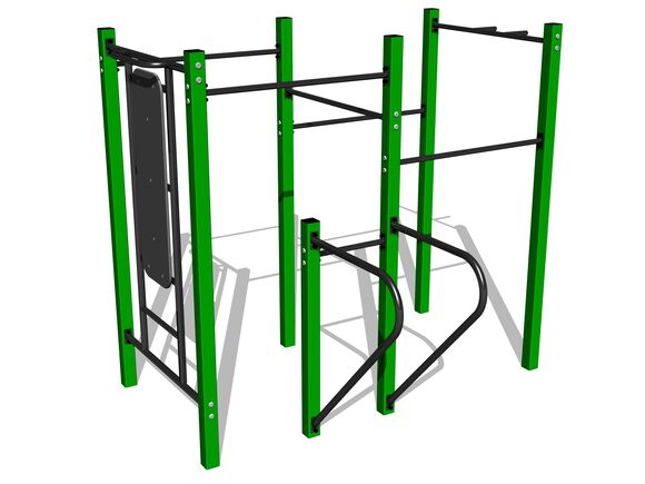 Street-Workout-Kombination WS8013GD - grün