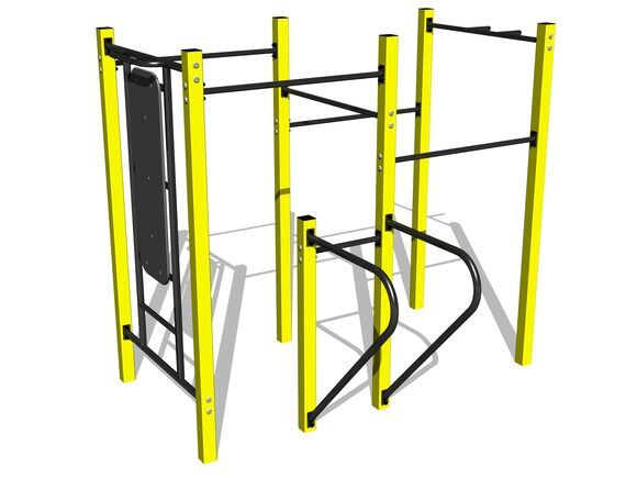 Street-Workout-Kombination WS8013YD - gelb