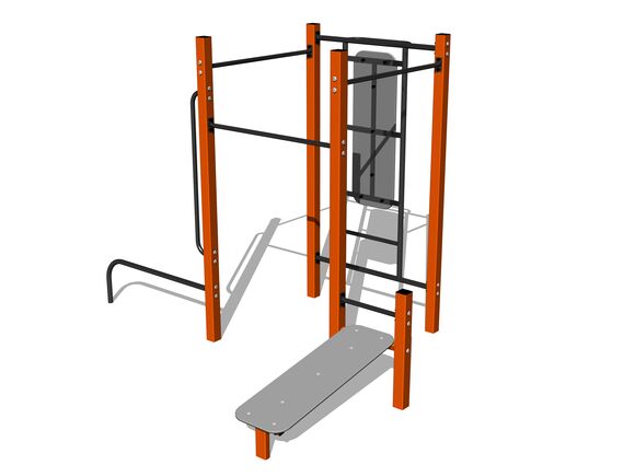 Street-Workout-Kombination WS8014OD - orange