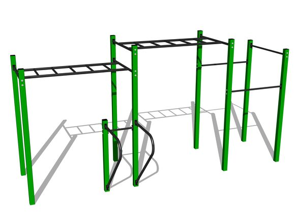 Street-Workout-Kombination WS8015GD - grün