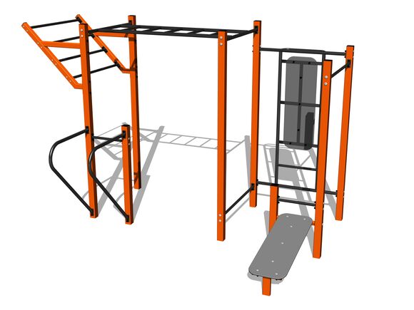 Street-Workout-Kombination WS8016OD - orange