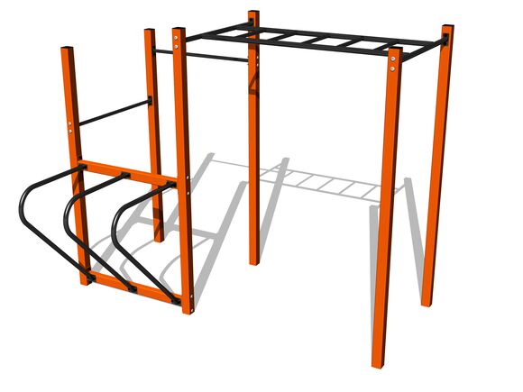 Street-Workout-Kombination WS8018OD - orange