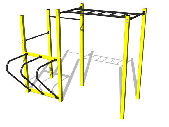 Street-Workout-Kombination WS8018YD - gelb