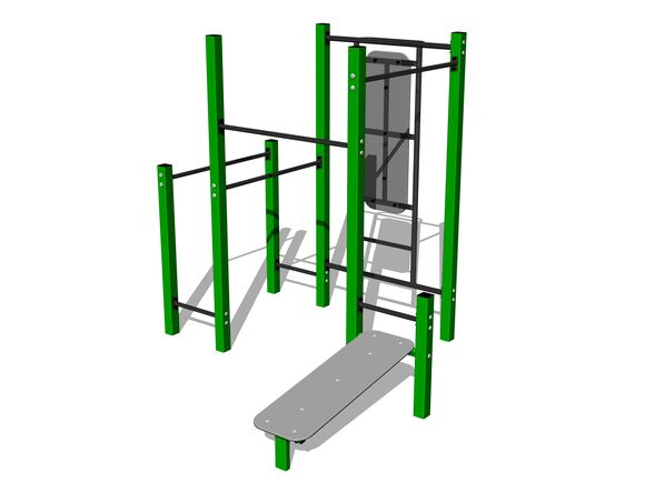 Street-Workout-Kombination WS8019GD - grün