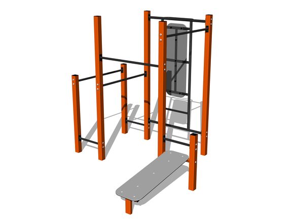 Street-Workout-Kombination WS8019OD - orange