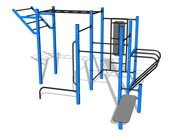 Street-Workout-Kombination WS8020BD - blau