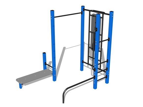 Street-Workout-Kombination WS8021BD - blau
