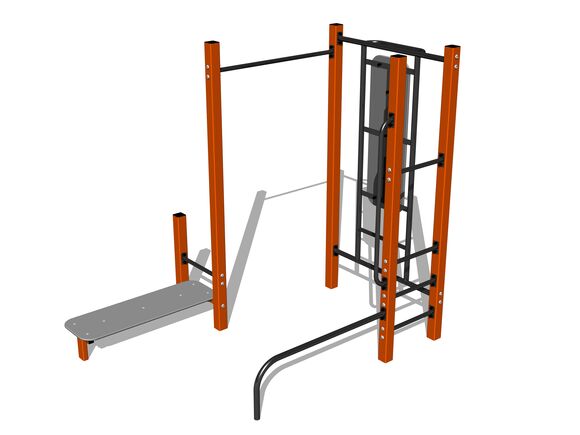 Street-Workout-Kombination WS8021OD - orange