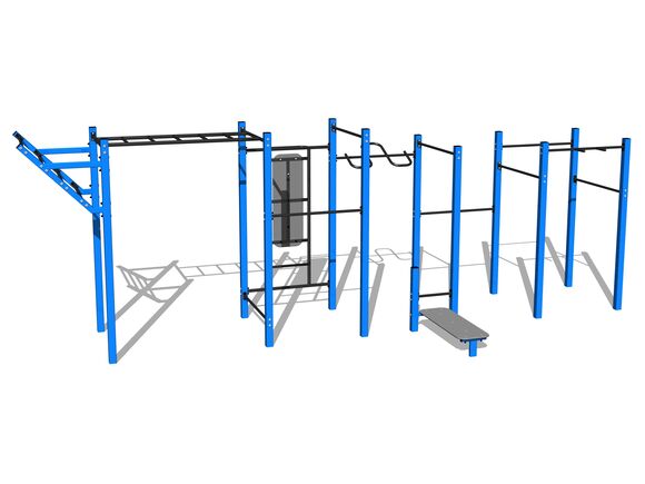 Street-Workout-Kombination WS8022BD - blau