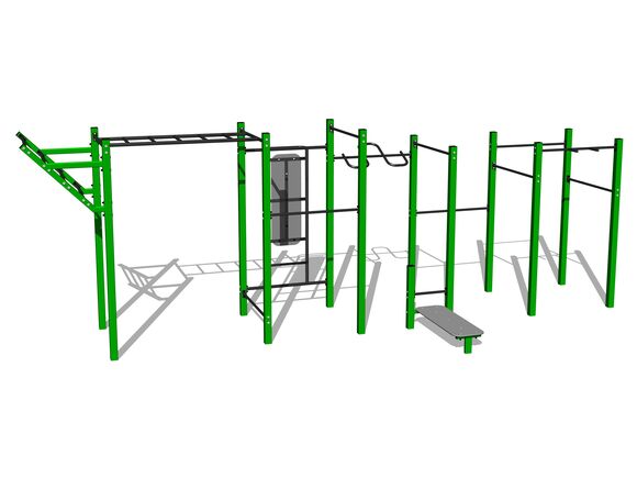 Street-Workout-Kombination WS8022GD - grün