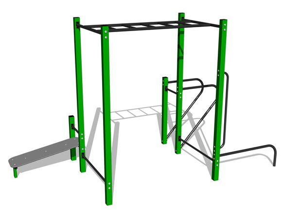 Street-Workout-Kombination WS8024GD - grün