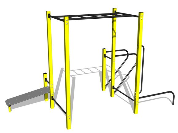 Street-Workout-Kombination WS8024YD - gelb