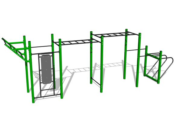 Street-Workout-Kombination WS8025GD - grün