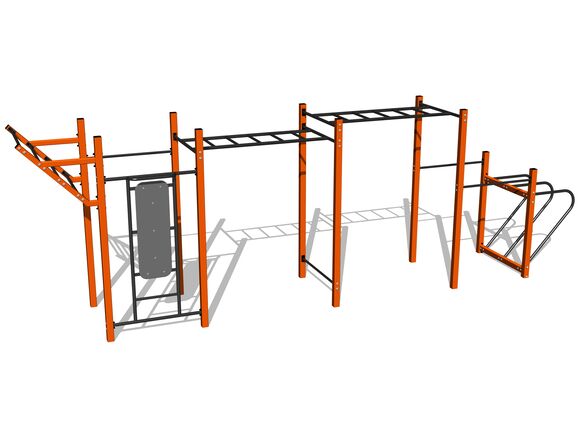 Street-Workout-Kombination WS8025OD - orange
