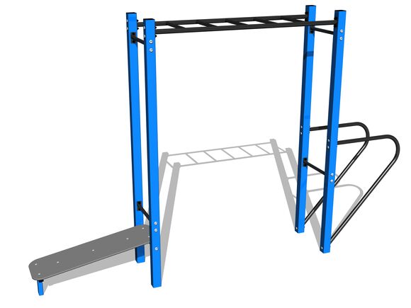 Street-Workout-Kombination WS8026BD - blau