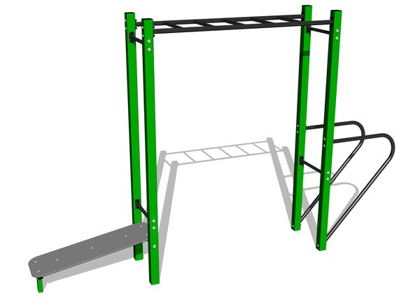 Street-Workout-Kombination WS8026GD - grün