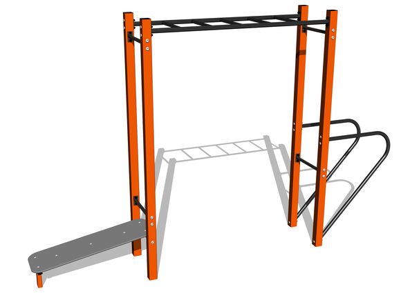 Street-Workout-Kombination WS8026OD - orange