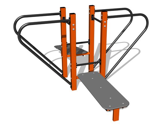 Street-Workout-Kombination WS8027OD - orange