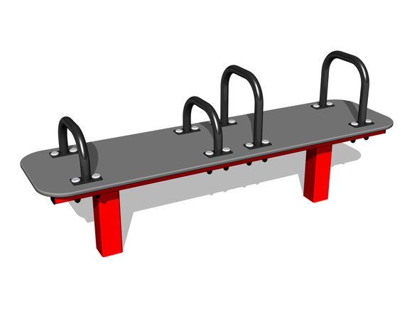 Street-Workout-Element WP8005RD - rot