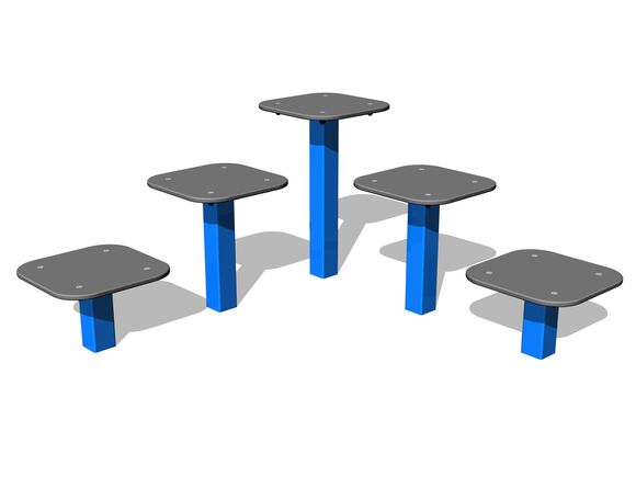 Street-Workout-Element WP8007BD - blau