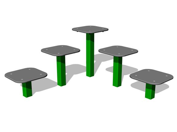 Street-Workout-Element WP8007GD - grün