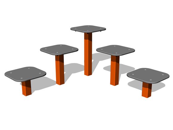 Street-Workout-Element WP8007OD - orange