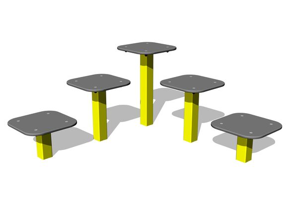 Street-Workout-Element WP8007YD - gelb