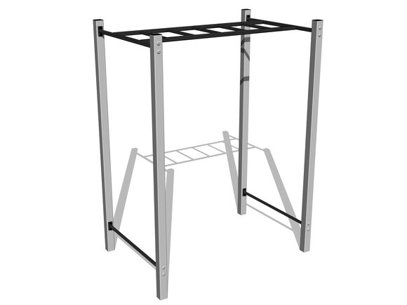 Street-Workout-Element WP8008SD - silber