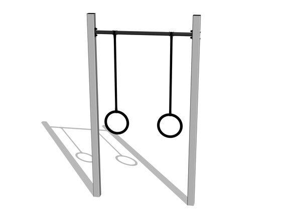 Street-Workout-Element WP8014SD - silber