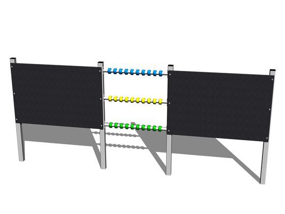 Doppel-Zeichen - und Rechentafel TK301KS - silber