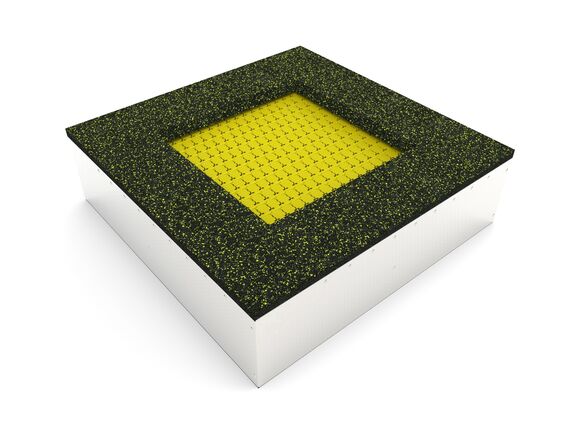 Inground-Trampolin TR-C140-YZ - gelb
