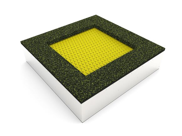 Inground-Trampolin TR-C160-YZ - gelb