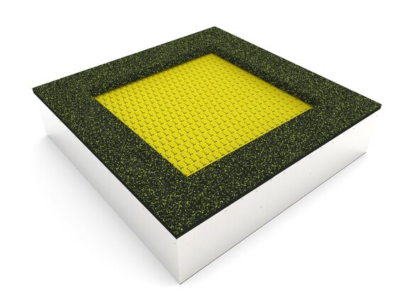 Inground-Trampolin TR-C180-YZ - gelb
