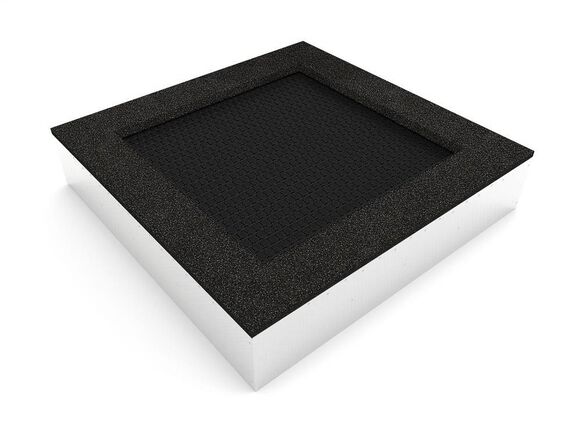 Inground-Trampolin TRA-C210-DZ - schwarz