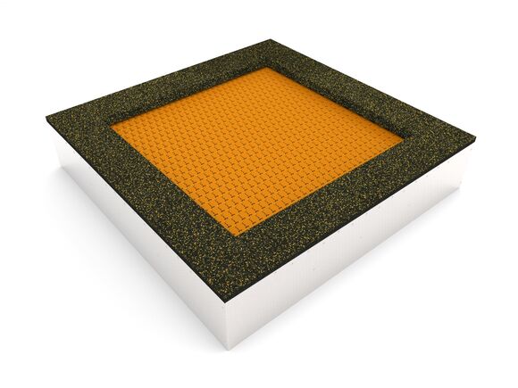 Inground-Trampolin TR-C210-OZ - orange