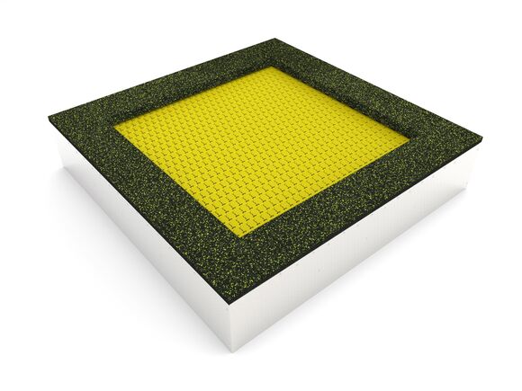 Inground-Trampolin TR-C210-YZ - gelb