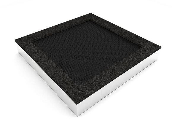 Inground-Trampolin TR-C260-DZ - schwarz