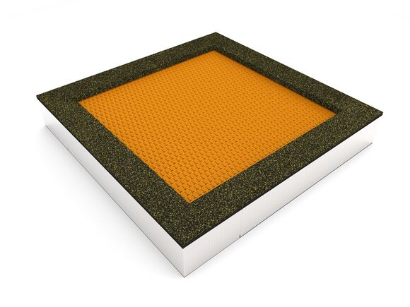 Inground-Trampolin TR-C260-OZ - orange