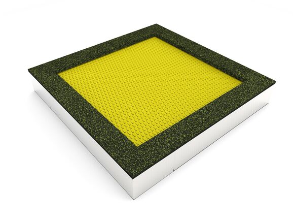 Inground-Trampolin TR-C260-YZ - gelb
