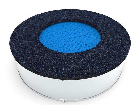 Inground-Trampolin TR-K145-BZ - blau