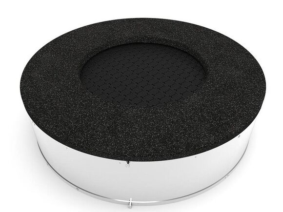 Inground-Trampolin TRA-K145-DZ - schwarz