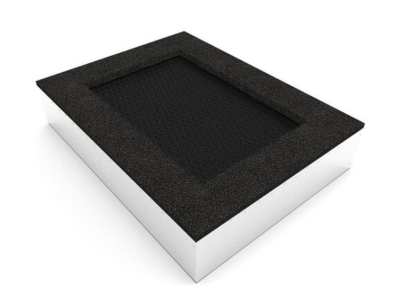 Inground-Trampolin TR-O210-DZ - schwarz