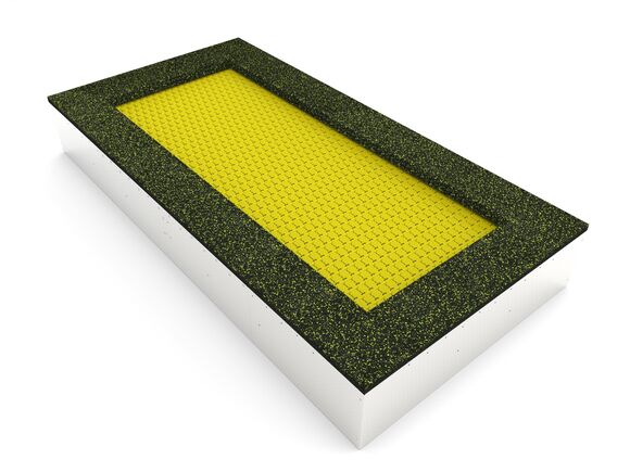 Inground-Trampolin TR-O320-YZ - gelb