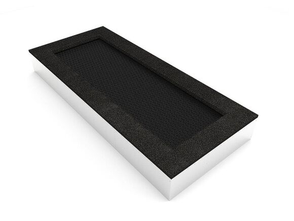Inground-Trampolin TR-O370-DZ - schwarz
