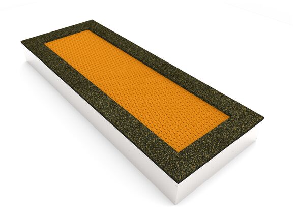 Inground-Trampolin TR-O420-OZ - orange